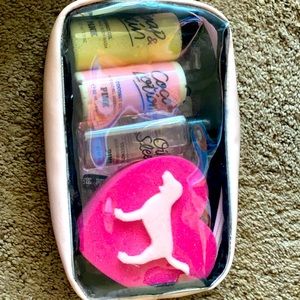 Pink coconut travel pack